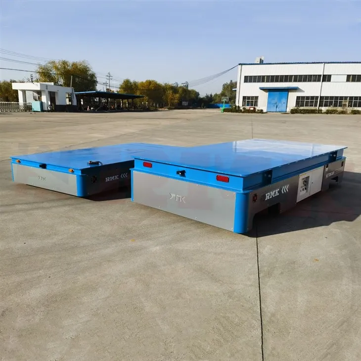 Heavy Duty Steel Billet Trackless Transfer Cart factory
